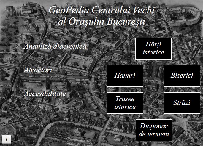 GeoPedia Centrului Vechi al Orașului București