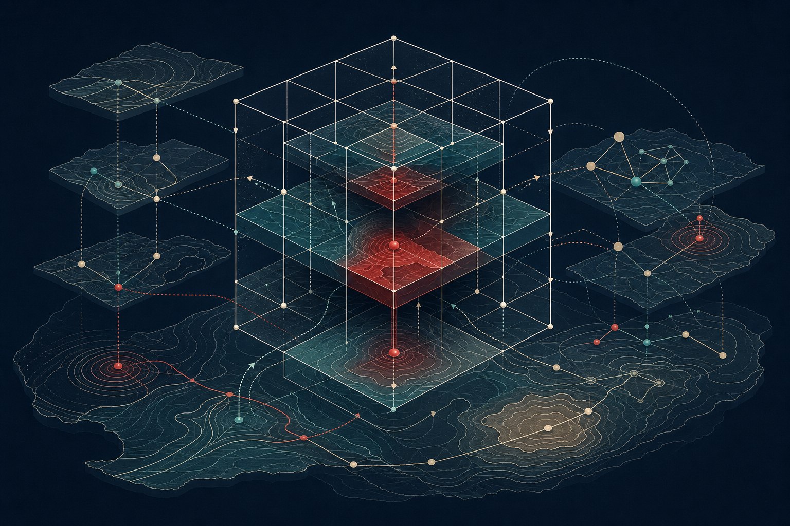 Systemic risk and vulnerability research represented through connected systems